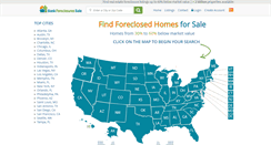 Desktop Screenshot of bankforeclosuressale.com